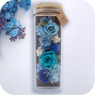 プリザーブドフラワーボトル